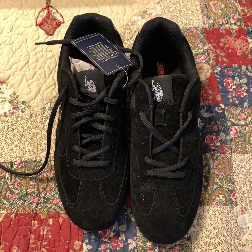 U.S. Polo Association Black Essex Sneaker